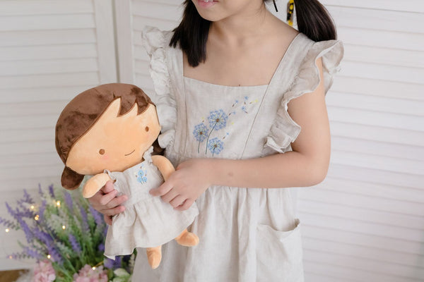 Dandelion Journey Flutter-sleeve Linen Dress (The Complete Starter Kit)
