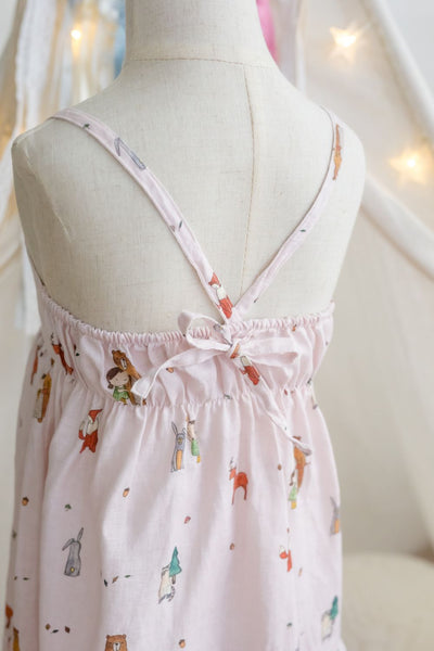 'Hana & Woodland Friends' Tie-string Dress (The Complete Starter Kit)